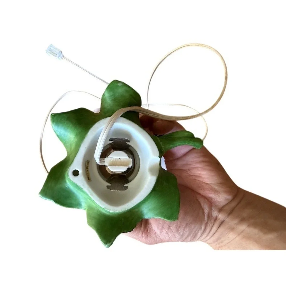 Patriot Lighting Rose Flower LED Plug-In‎ Accent Light Inline Switch vintage